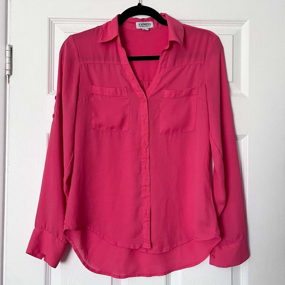Express Portofino Button-Down Shirt - Size XS